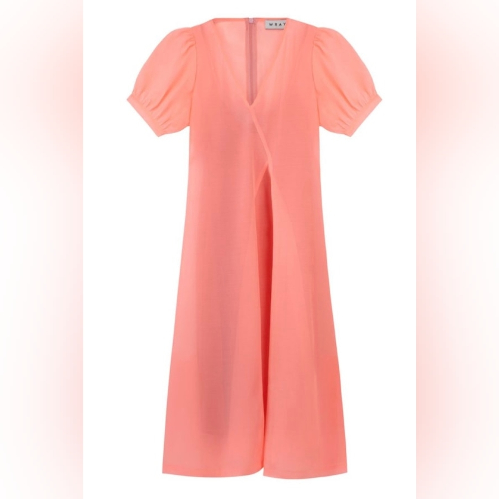 NWT Wray Second Date Dress in Electric Coral (Sz XL)